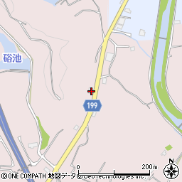 和歌山県田辺市芳養町2134周辺の地図