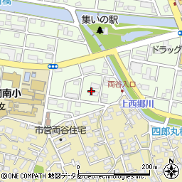 福岡県福津市日蒔野4丁目16周辺の地図