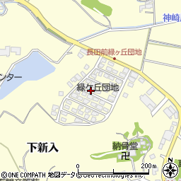 福岡県直方市下新入2458-16周辺の地図