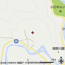 和歌山県新宮市熊野川町西160周辺の地図
