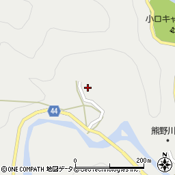 和歌山県新宮市熊野川町西127周辺の地図