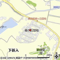 福岡県直方市下新入2458-20周辺の地図