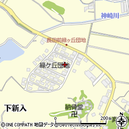 福岡県直方市下新入2458-23周辺の地図