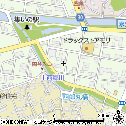 福岡県福津市日蒔野5丁目17周辺の地図