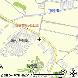 福岡県直方市下新入2479-20周辺の地図