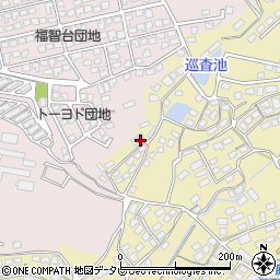 福岡県直方市頓野1290周辺の地図