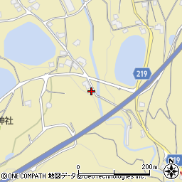 愛媛県伊予市上三谷甲-3698周辺の地図