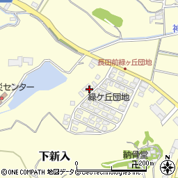 福岡県直方市下新入2458-45周辺の地図