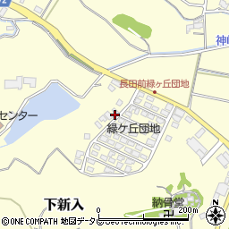 福岡県直方市下新入2458-46周辺の地図