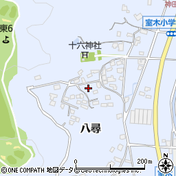 福岡県鞍手郡鞍手町八尋434周辺の地図