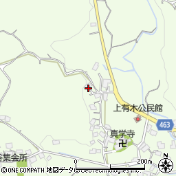 福岡県宮若市上有木941周辺の地図