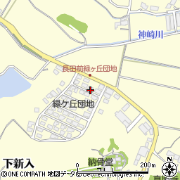 福岡県直方市下新入1757-12周辺の地図