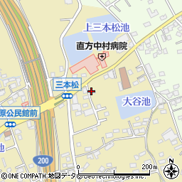 福岡県直方市頓野981周辺の地図