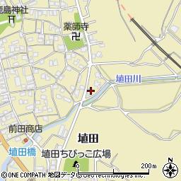 和歌山県日高郡みなべ町埴田276周辺の地図