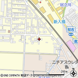 福岡県直方市下新入368-9周辺の地図