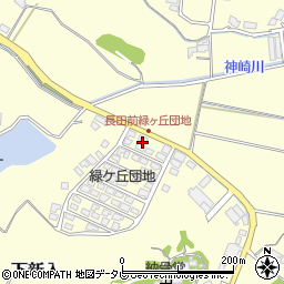 福岡県直方市下新入1757-14周辺の地図