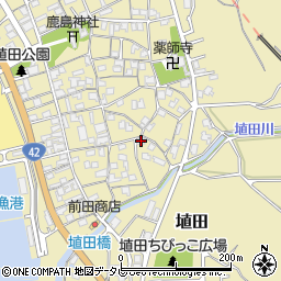 和歌山県日高郡みなべ町埴田229周辺の地図