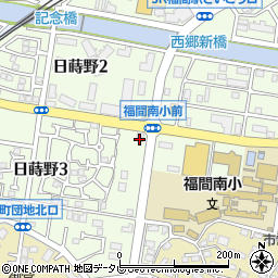 北九州銀行福津支店 ＡＴＭ周辺の地図
