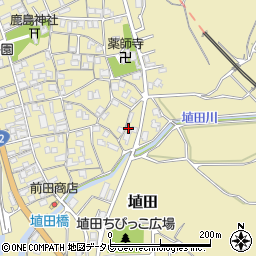 和歌山県日高郡みなべ町埴田272周辺の地図
