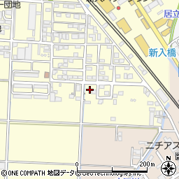 福岡県直方市下新入372-2周辺の地図