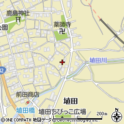 和歌山県日高郡みなべ町埴田271周辺の地図