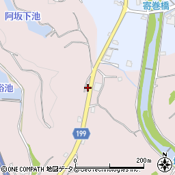 和歌山県田辺市芳養町2377周辺の地図