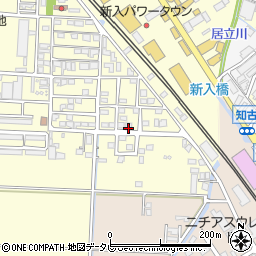 福岡県直方市下新入374-12周辺の地図