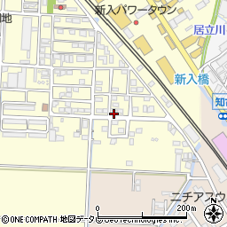 福岡県直方市下新入374-11周辺の地図