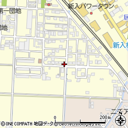 福岡県直方市下新入325-9周辺の地図
