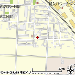 福岡県直方市下新入325-5周辺の地図