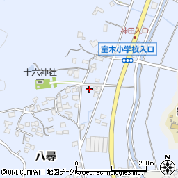 福岡県鞍手郡鞍手町八尋443周辺の地図