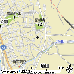 和歌山県日高郡みなべ町埴田236周辺の地図