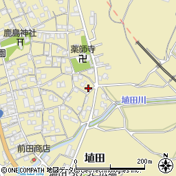 和歌山県日高郡みなべ町埴田268周辺の地図
