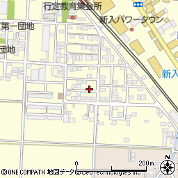 福岡県直方市下新入325-20周辺の地図