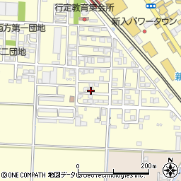 福岡県直方市下新入325-18周辺の地図