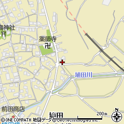 和歌山県日高郡みなべ町埴田250周辺の地図