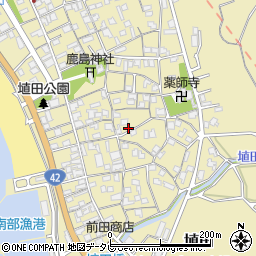 和歌山県日高郡みなべ町埴田137周辺の地図