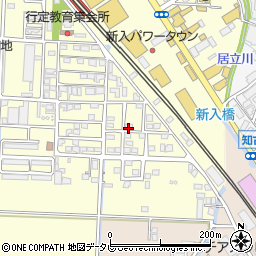 福岡県直方市下新入384-15周辺の地図