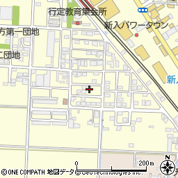 福岡県直方市下新入433-9周辺の地図
