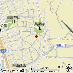 和歌山県日高郡みなべ町埴田238周辺の地図