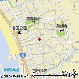 和歌山県日高郡みなべ町埴田139周辺の地図