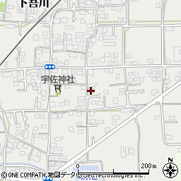長田製麺所周辺の地図