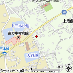 福岡県直方市上頓野2090-6周辺の地図