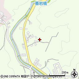 和歌山県田辺市稲成町2160周辺の地図