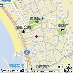 和歌山県日高郡みなべ町埴田144周辺の地図