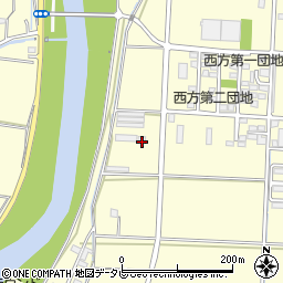 福岡県直方市下新入450周辺の地図