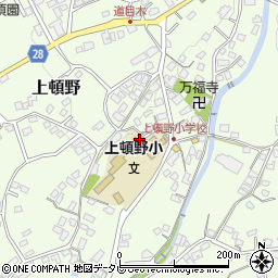 福岡県直方市上頓野2477周辺の地図