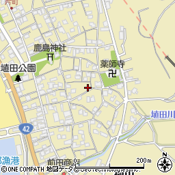 和歌山県日高郡みなべ町埴田122周辺の地図