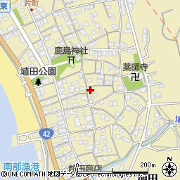 和歌山県日高郡みなべ町埴田136周辺の地図