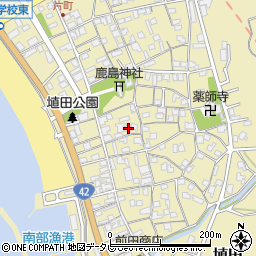 和歌山県日高郡みなべ町埴田145周辺の地図